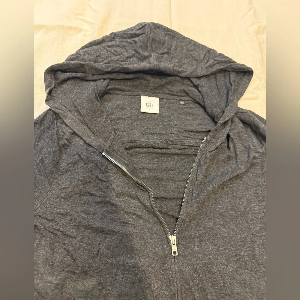Cabi dark gray comfy jumpsuit size small - Picture 7 of 16